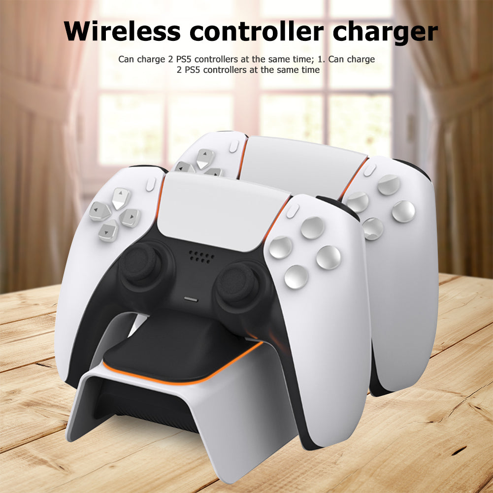 DOBE TP5-0521B Upgraded Charger Station with LED Indicator High Speed Fast Charging Dock for Sony PS5 DualSense Controller DOBE TP5-0521B Upgraded Charger Station with LED Indicator High Speed Fast Charging Dock for Sony PS5 DualSense Controller
